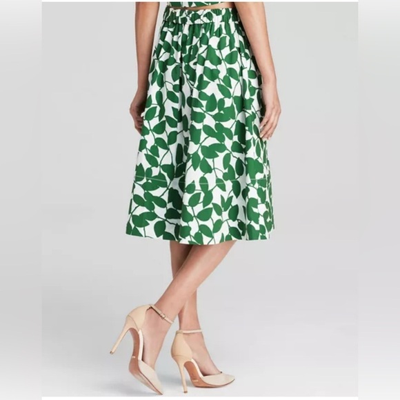 kate spade new york Garden Leaves Midi Skirt - Picture 2 of 6